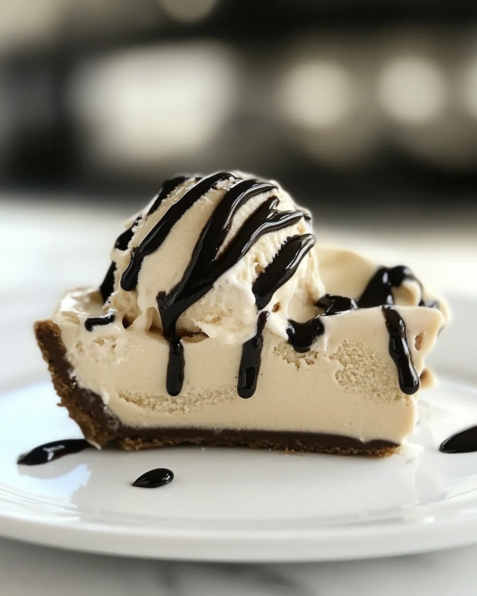 Easy Mud Pie with Homemade Decaf Coffee Ice Cream recipe photo