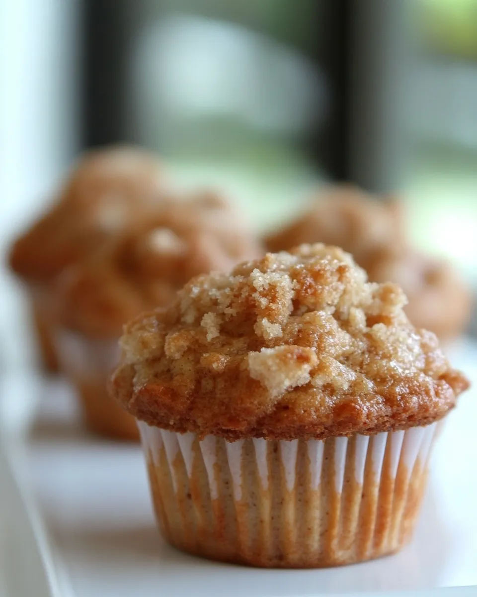 Delicious My Favorite Banana Crumb Muffins shot