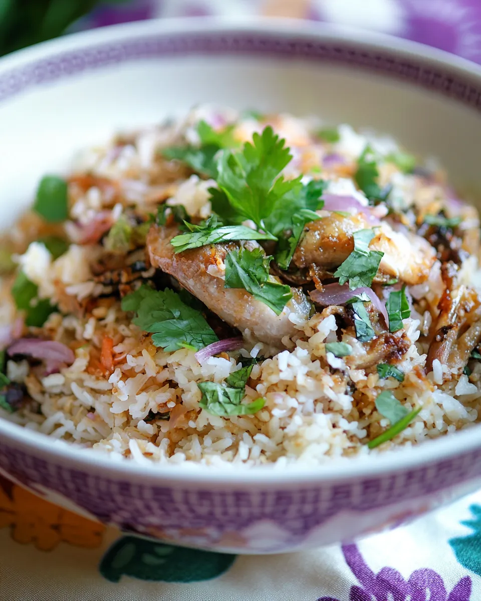 Homemade Nasi Ulam photo