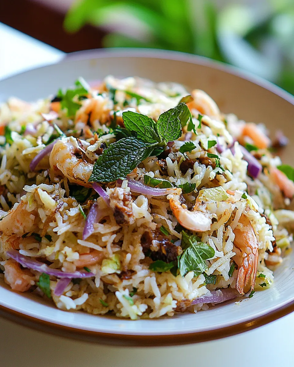 Easy Nasi Ulam recipe photo