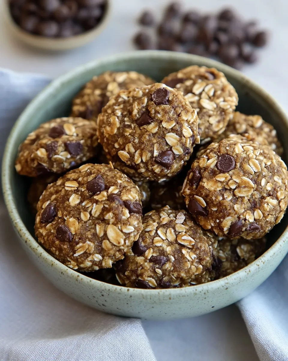 Quick No-Bake Breakfast Cookies shot