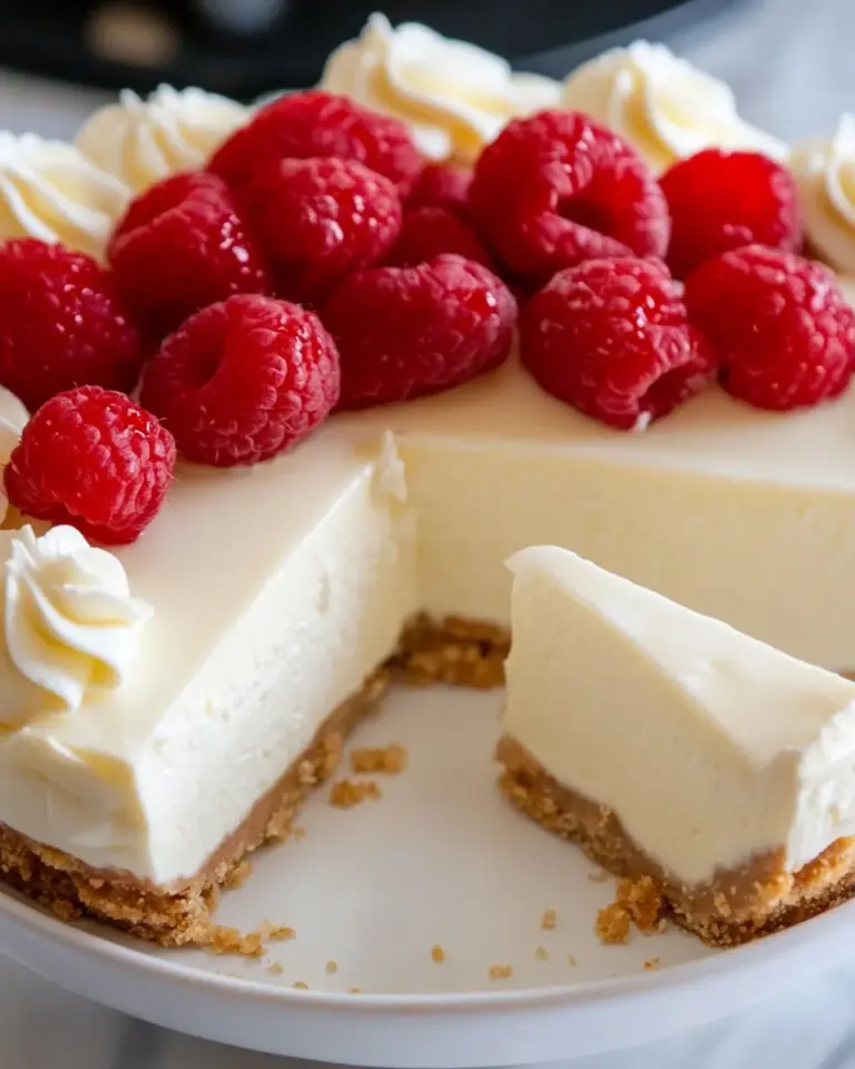 Homemade No Bake Cheesecake photo