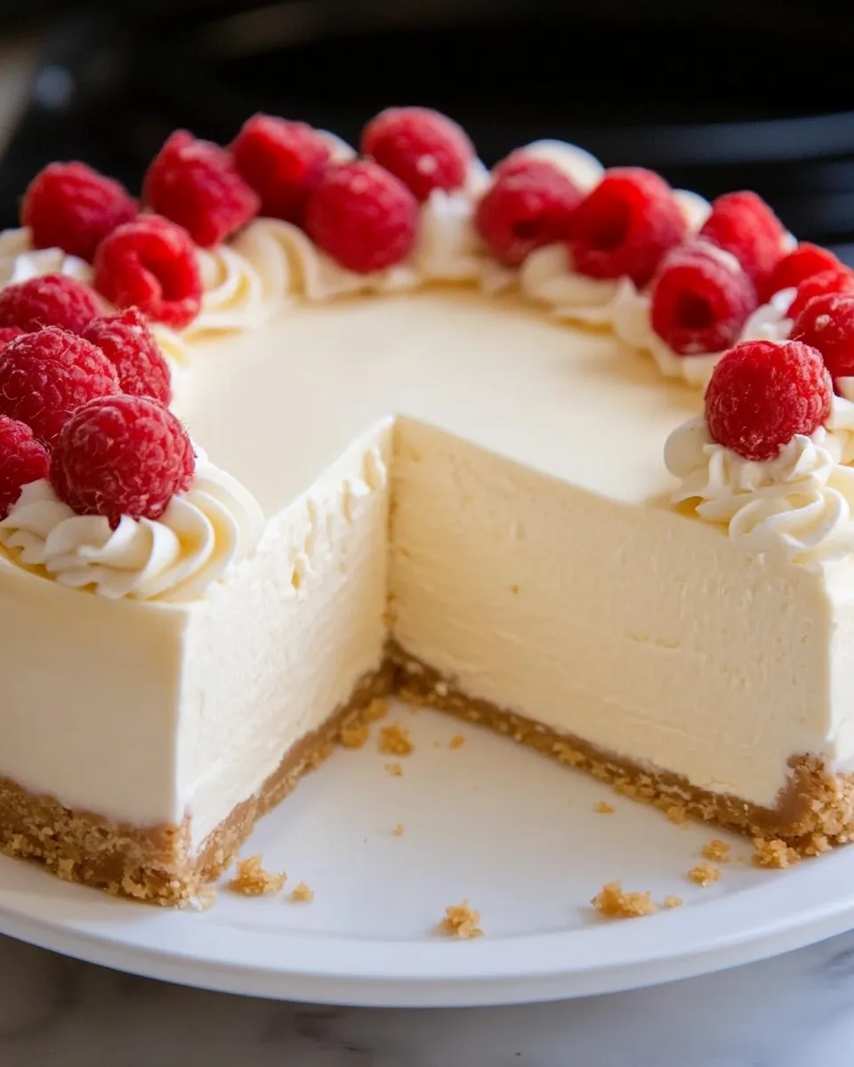 Classic No Bake Cheesecake image