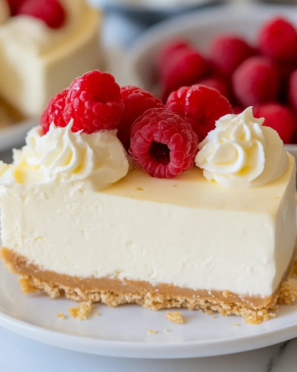 Easy No Bake Cheesecake recipe photo