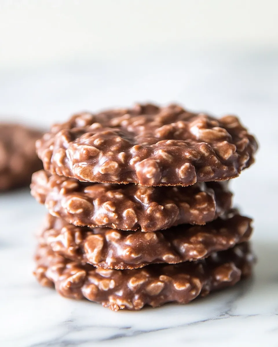 Delicious No Bake Cookies shot
