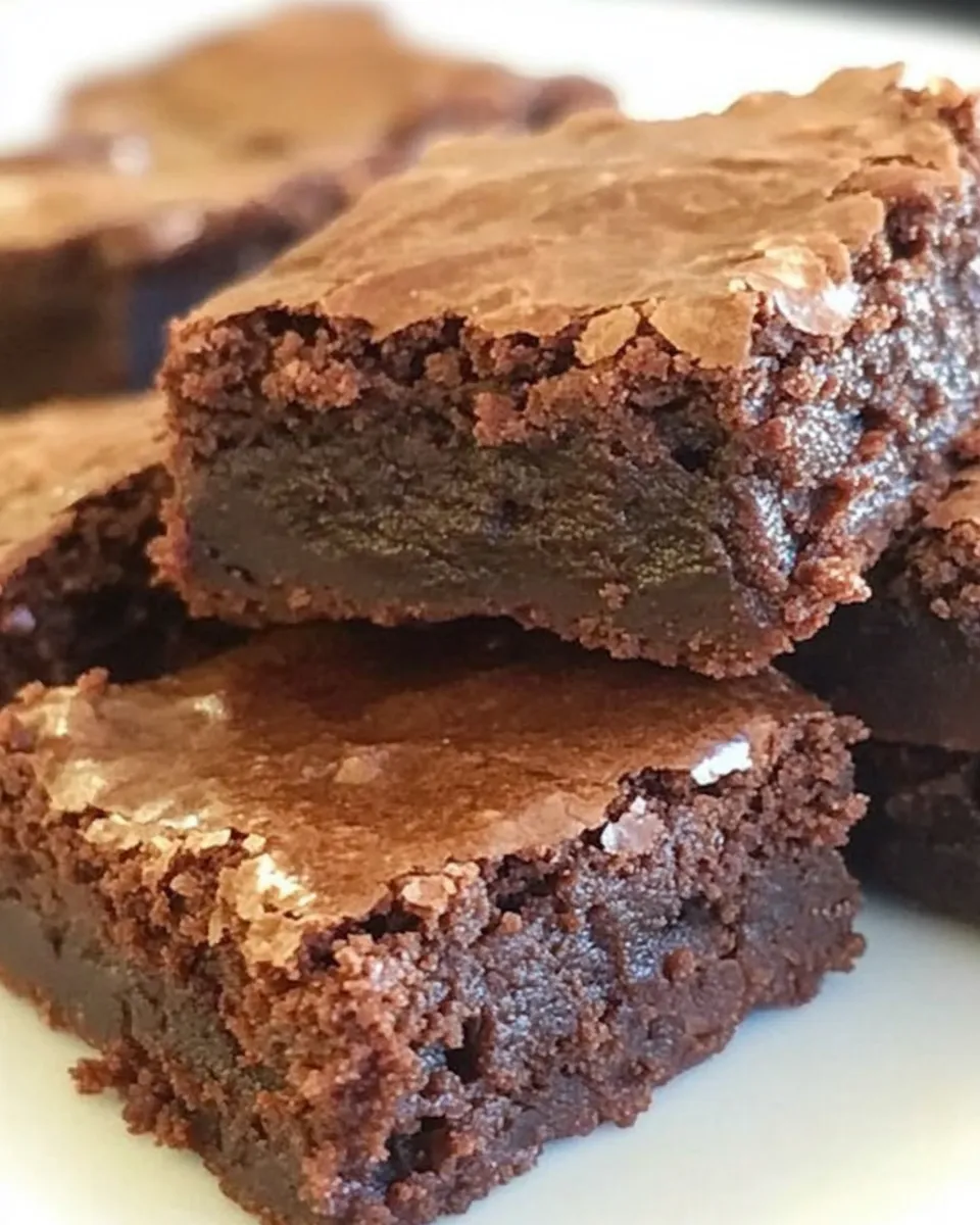 Delicious Nutella Fudge Brownies shot