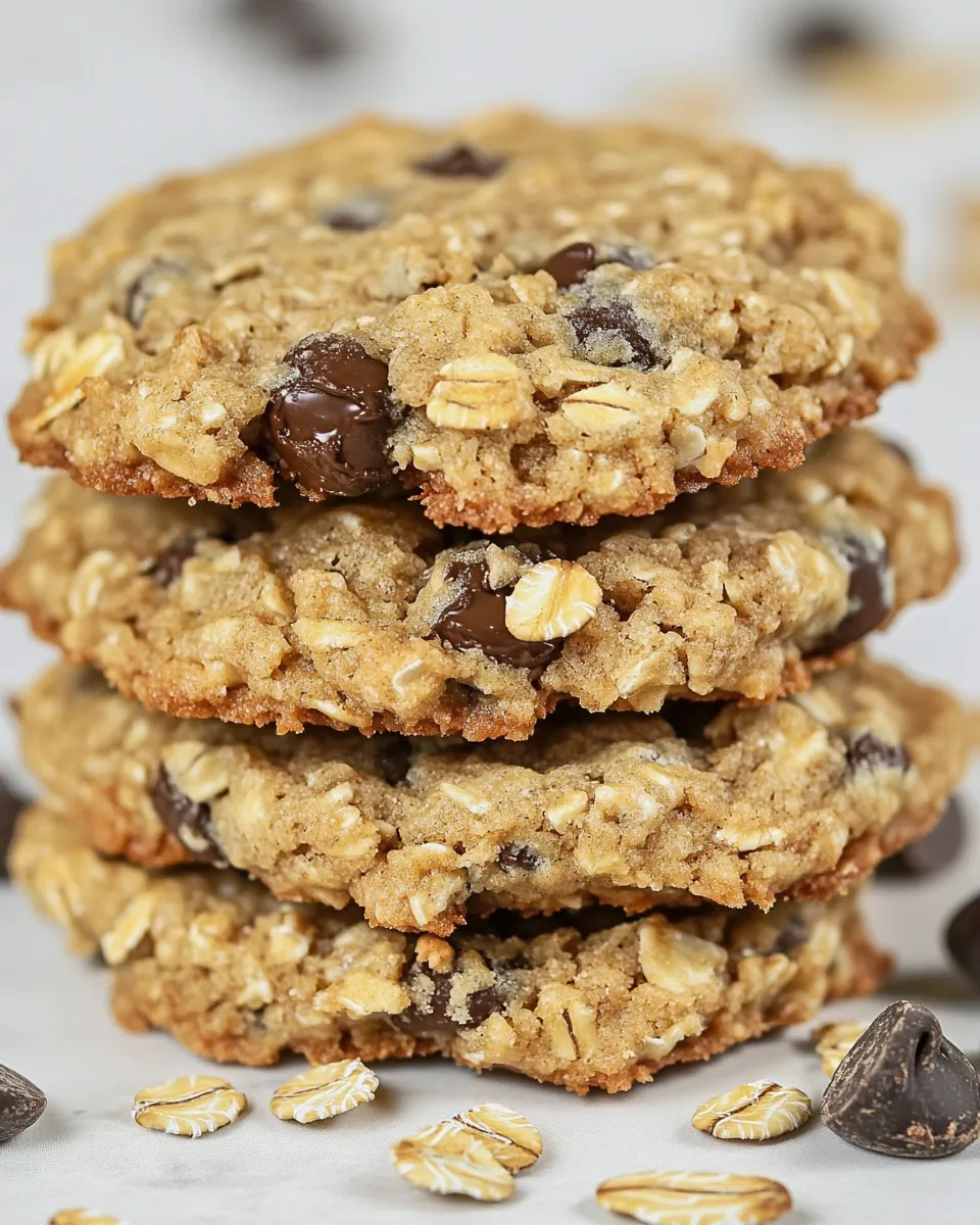 Homemade Oatmeal-Walnut-Chocolate Chip Cookies photo