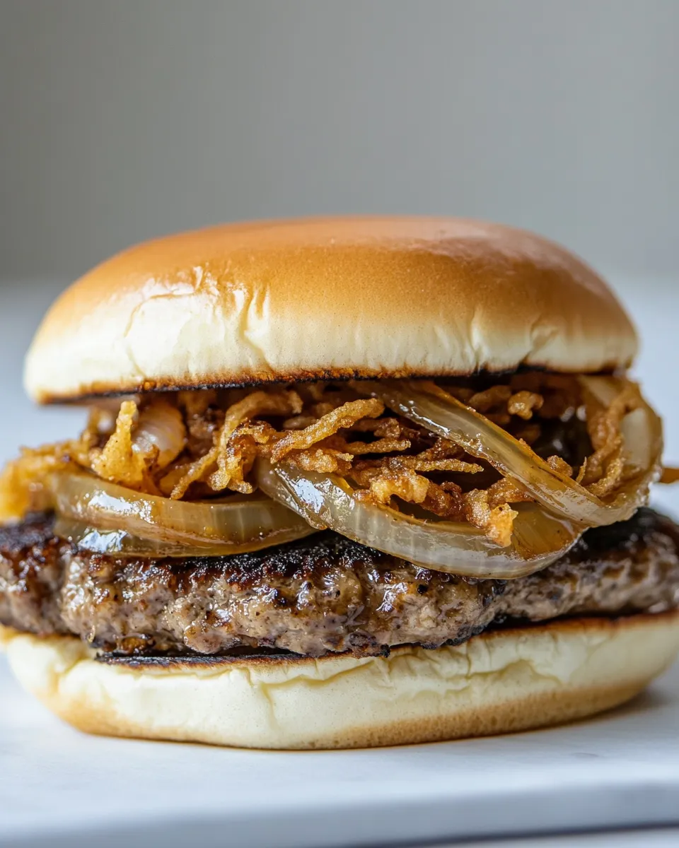 Delicious Oklahoma Fried Onion Burgers image