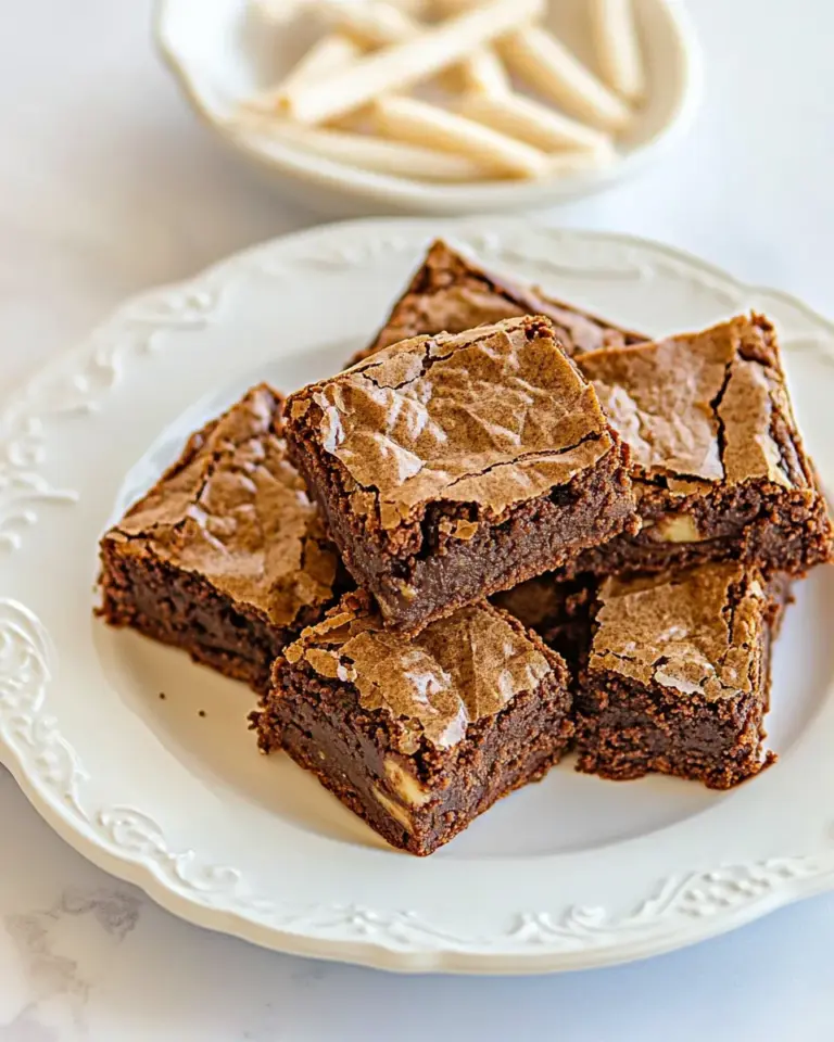 Homemade Old-Fashioned Hersheys Brownies Recipe: Classic Homemade from Scratch photo