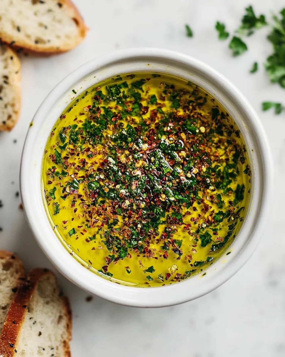 Classic Olive Oil Bread Dip image