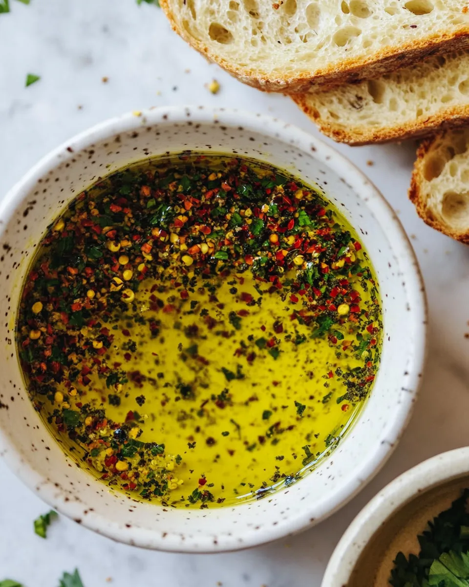 Easy Olive Oil Bread Dip recipe photo