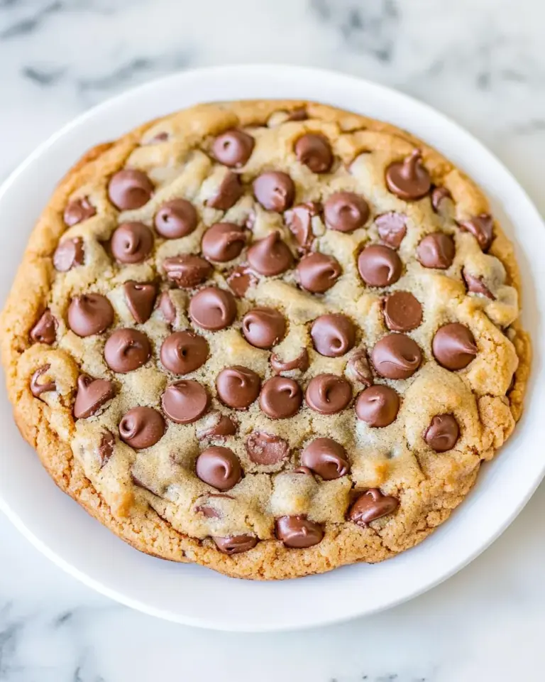 Homemade One-Bowl, No-Mixer, No-Chill, Extra-Large Chocolate Chip Cookie For One photo