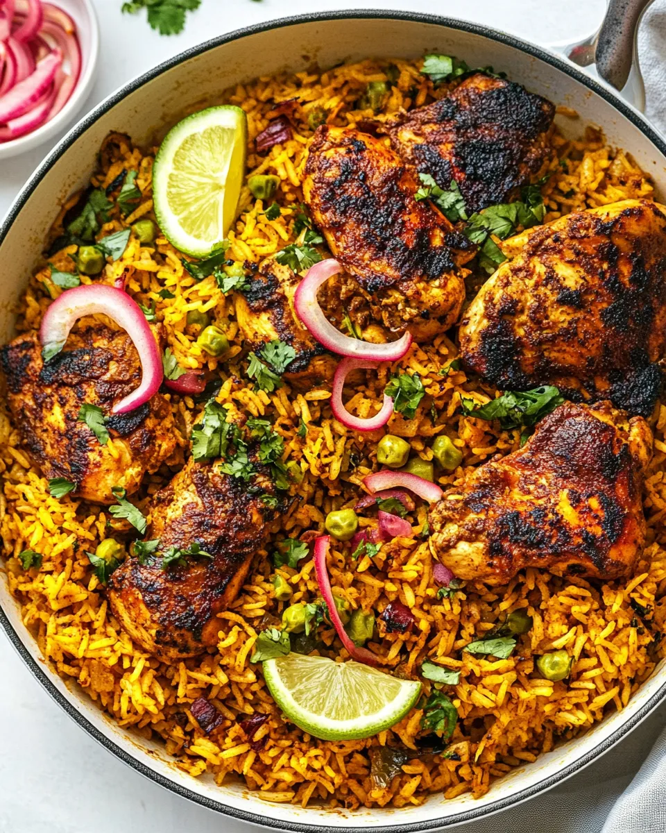Easy One Pan Chicken Shawarma and Rice photo