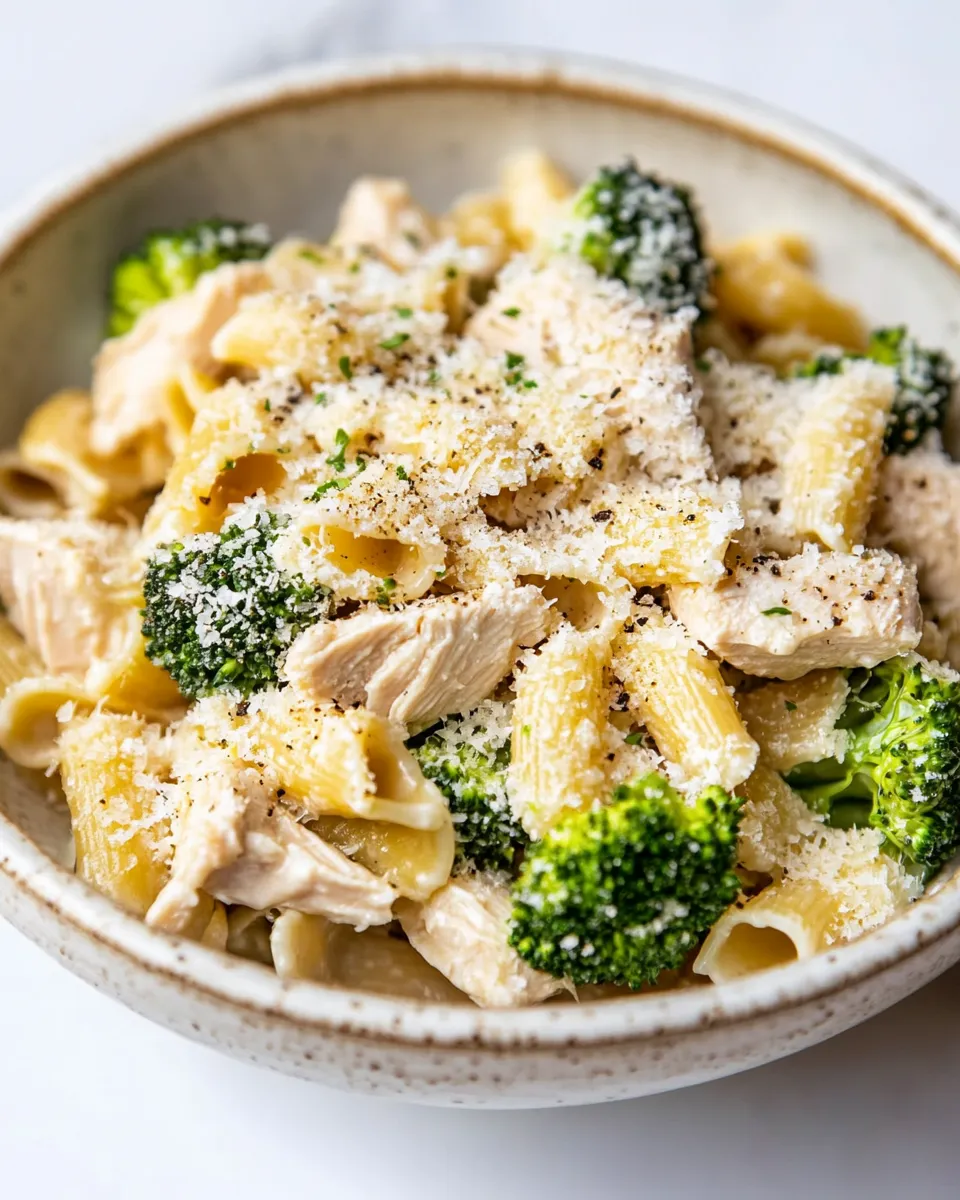 Easy One Pot Chicken and Broccoli Pasta recipe photo
