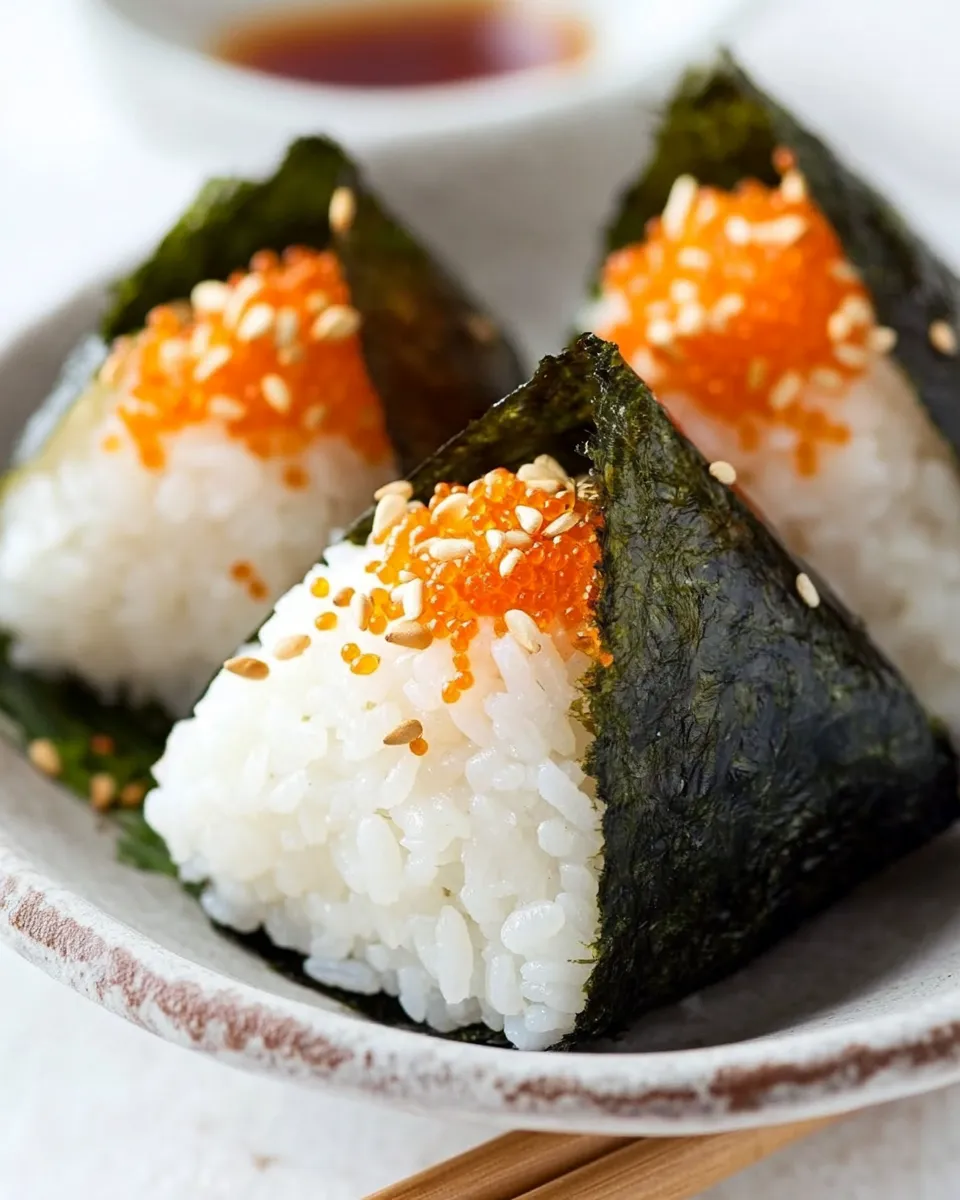 Delicious Onigiri Recipe (Japanese Rice Balls) recipe photo