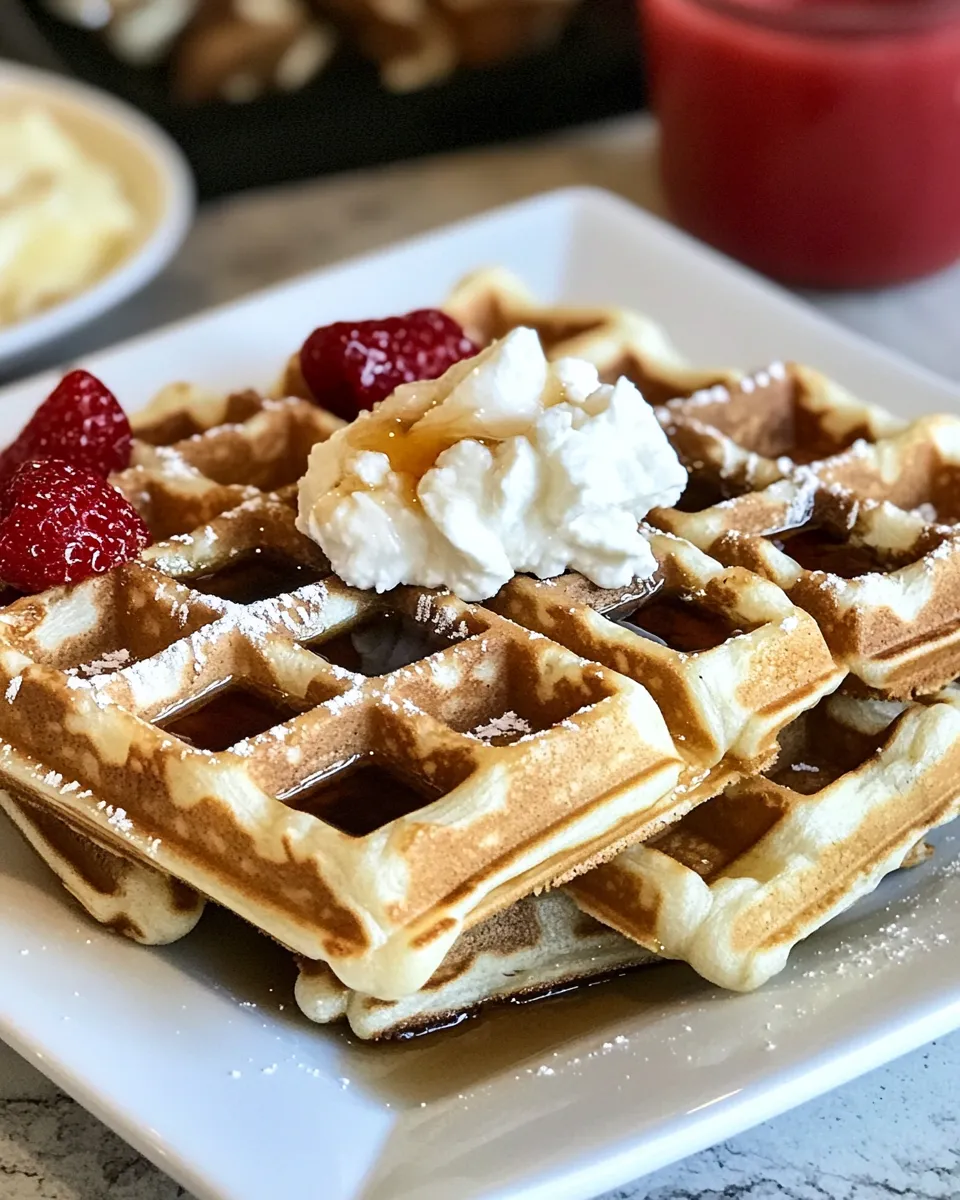 Easy Our Favorite Buttermilk Waffles Recipe shot