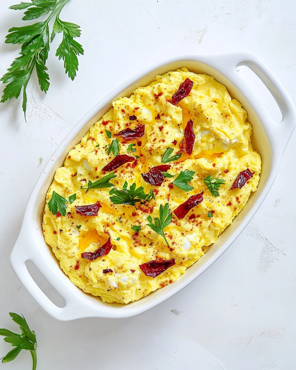 Delicious Oven-Baked Scrambled Eggs dish photo