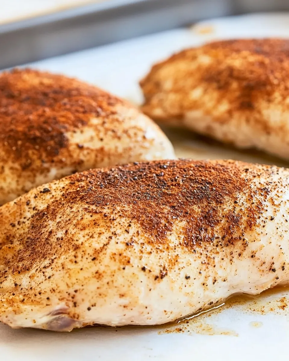 Delicious Oven Baked Chicken shot