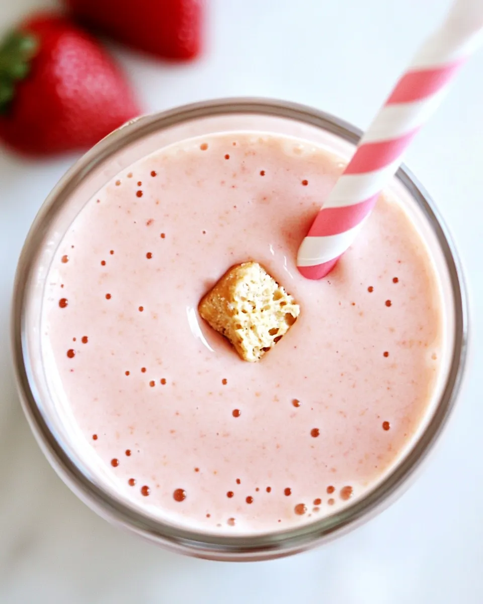 Easy PB&J Smoothie recipe photo