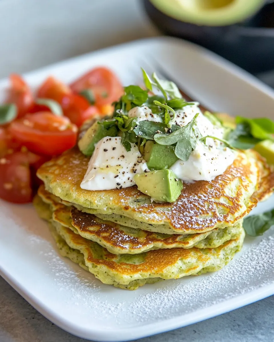 Delicious Paleo Avocado Pancakes image