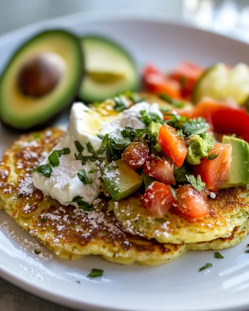 Quick Paleo Avocado Pancakes recipe photo