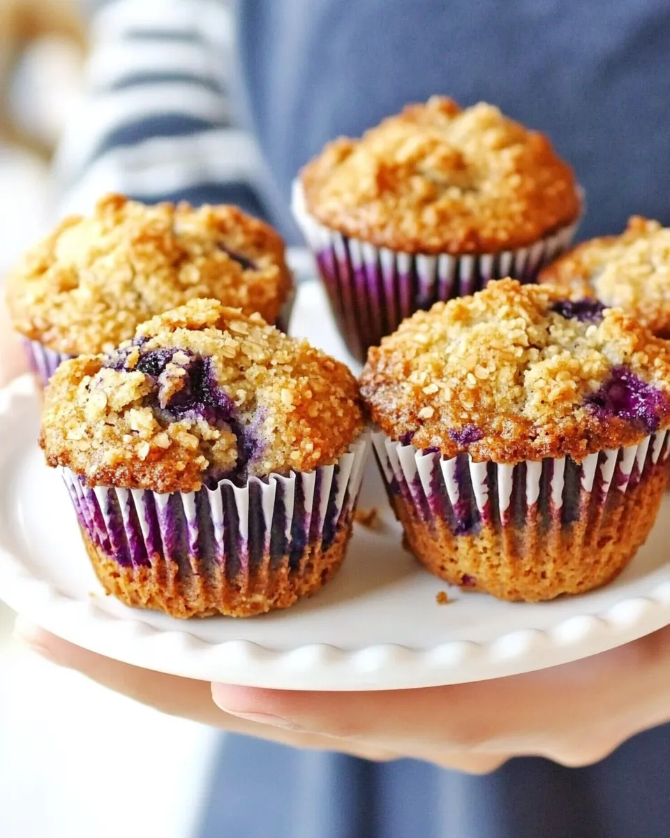Easy Paleo Blueberry Muffins recipe photo