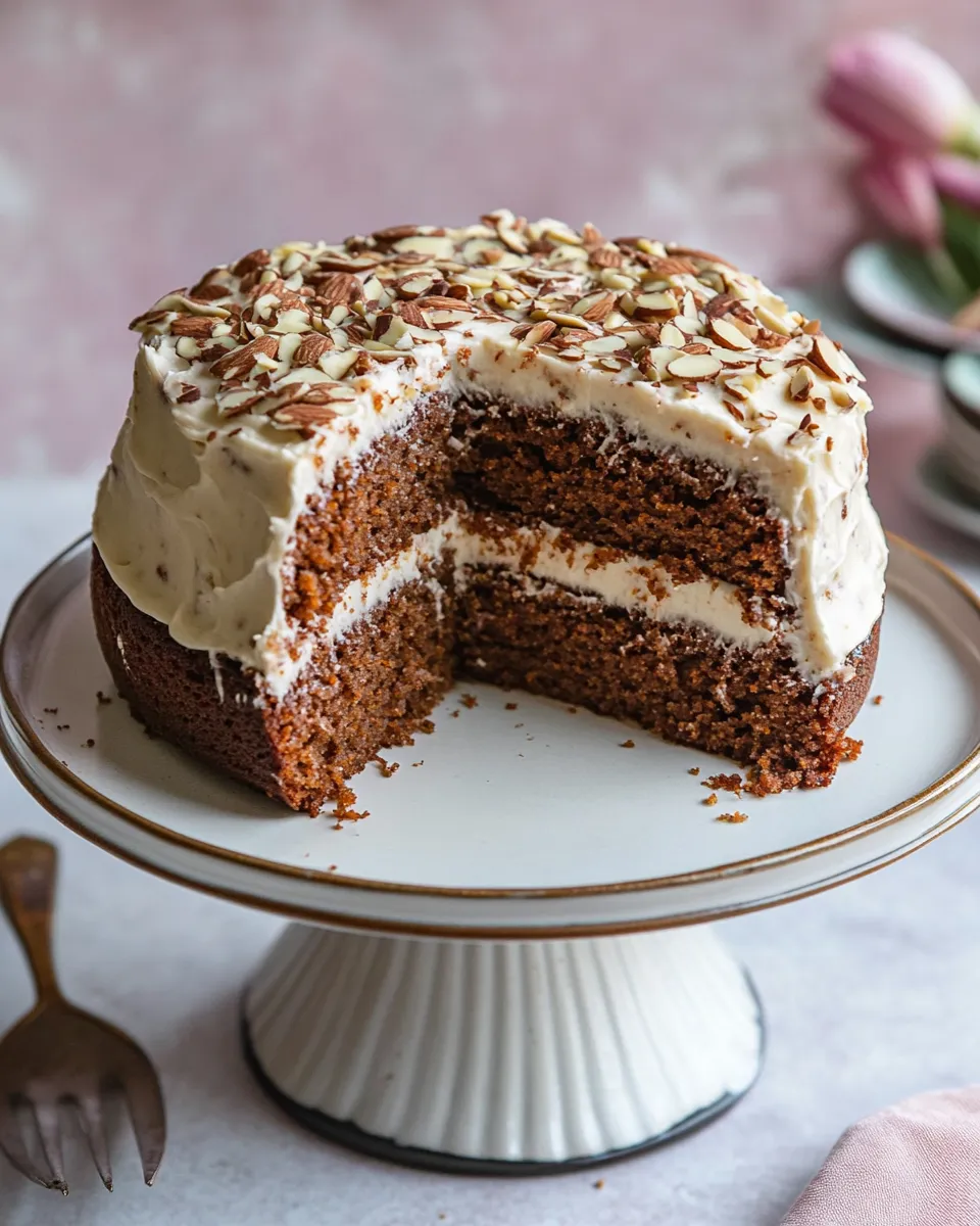 Easy Paleo Carrot Cake With Almond Flour recipe photo