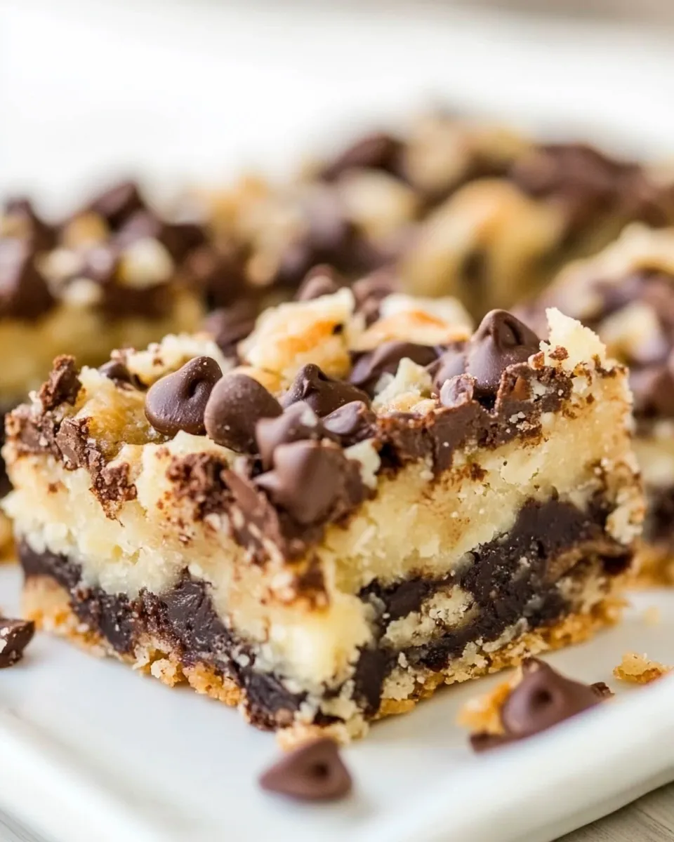 Easy Paleo Magic Cookie Bars photo
