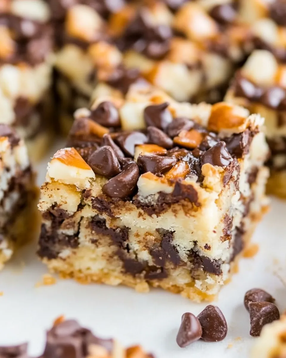 Healthy Paleo Magic Cookie Bars recipe photo