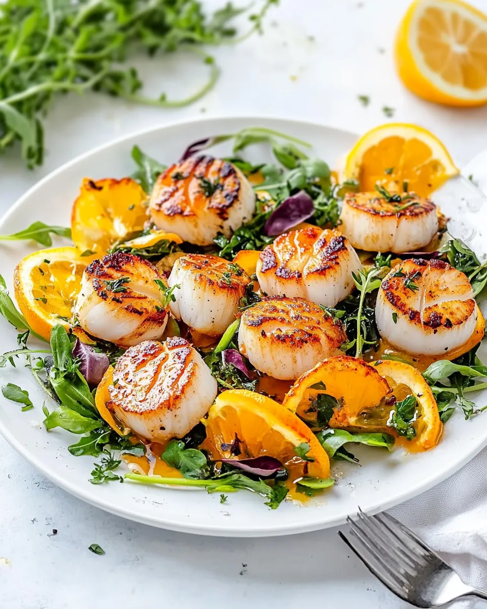 Easy Pan Seared Scallops recipe photo
