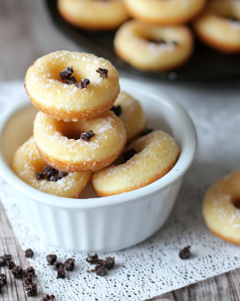 Homemade Pancake Mix Donuts photo