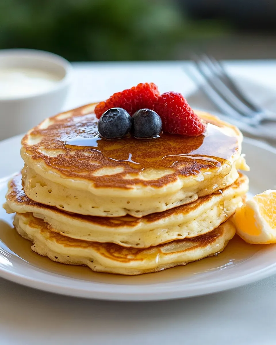 Delicious Pancakes shot