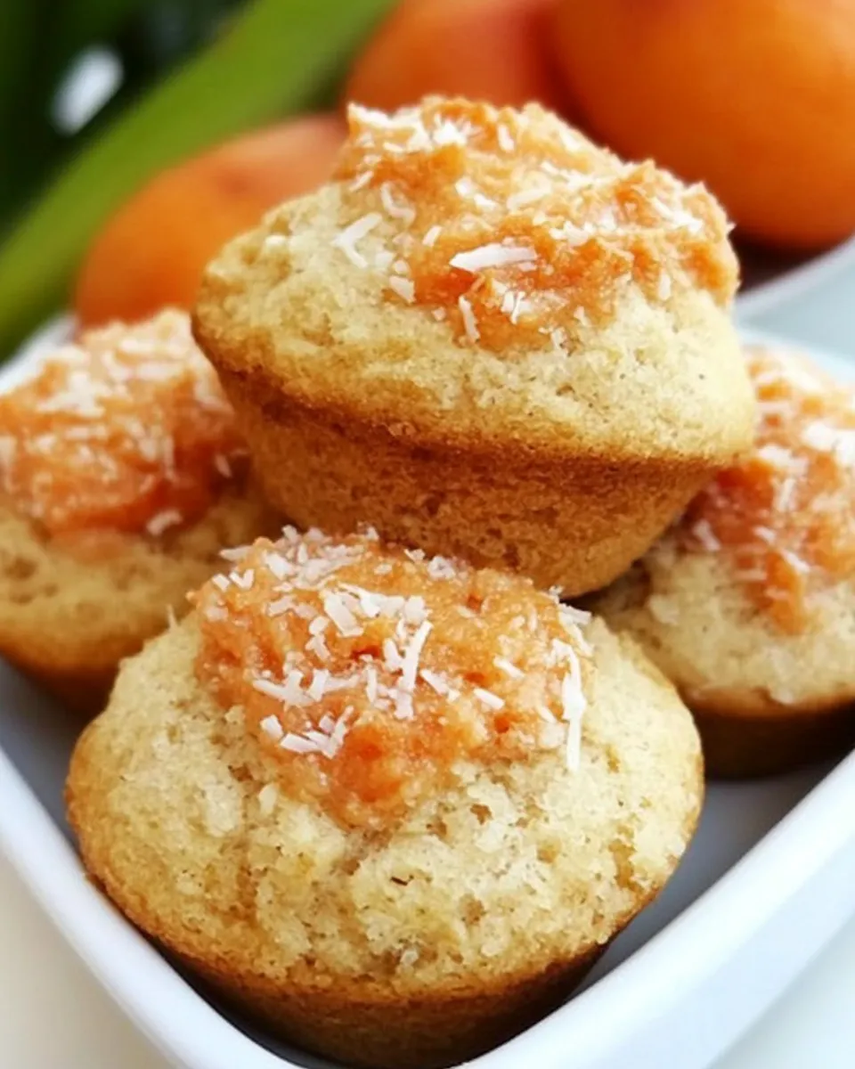 Easy Papaya Coconut Muffins recipe photo