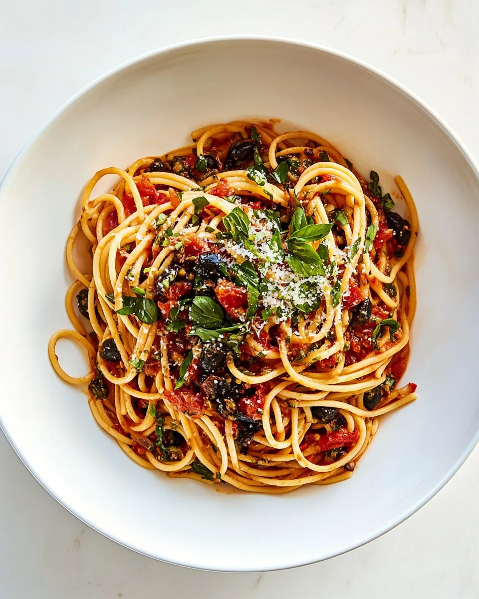 Classic Pasta Puttanesca image