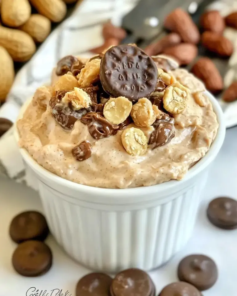 Easy Peanut ButterTagalong Dip photo