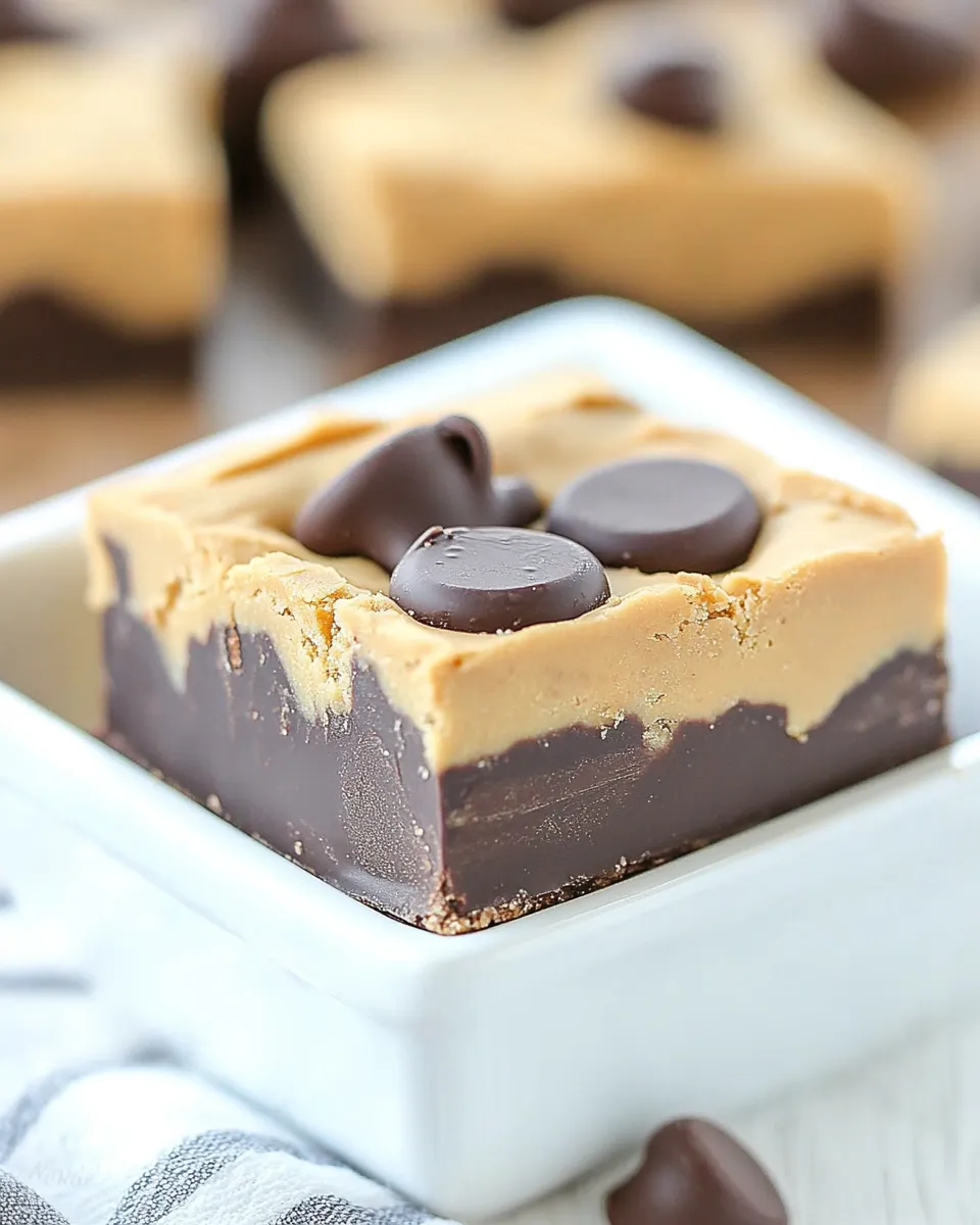Classic Peanut Butter Chocolate Cookie Dough Bars image