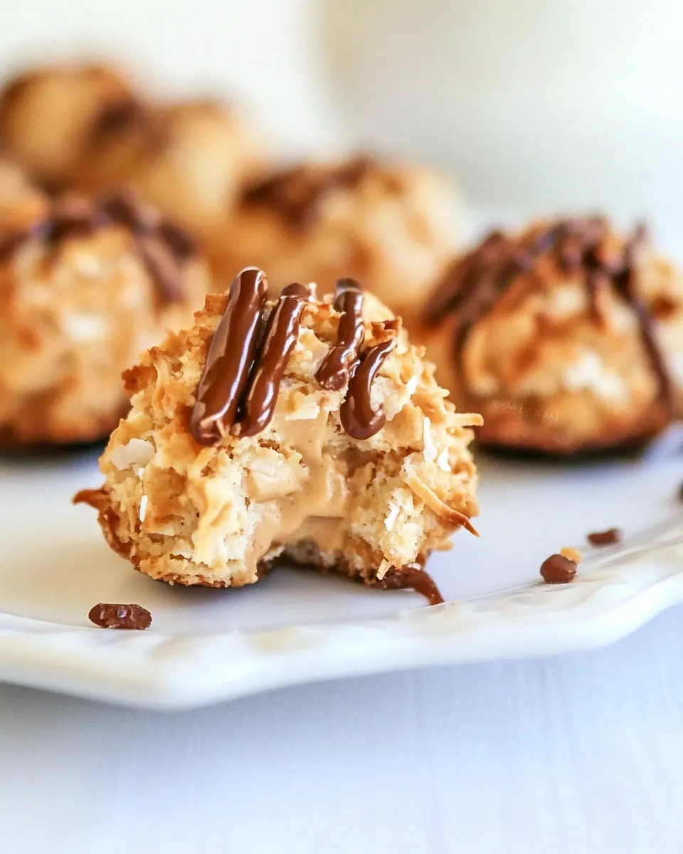 Classic Peanut Butter Coconut Macaroons image
