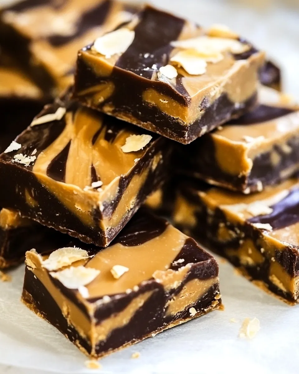 Easy Peanut Butter Fudge Bars recipe photo