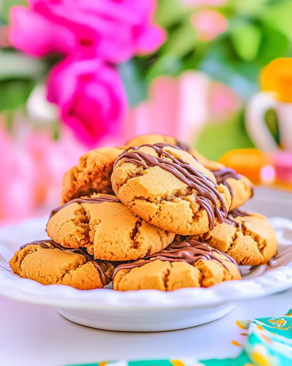 Easy Peanut Butter Pudding Cookies recipe photo