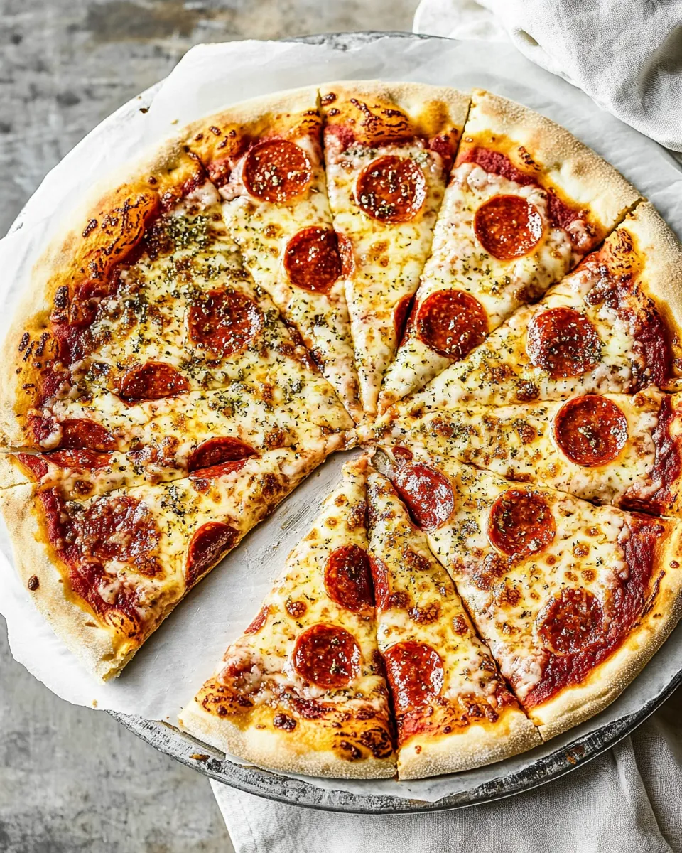 Classic Pepperoni Pizza image