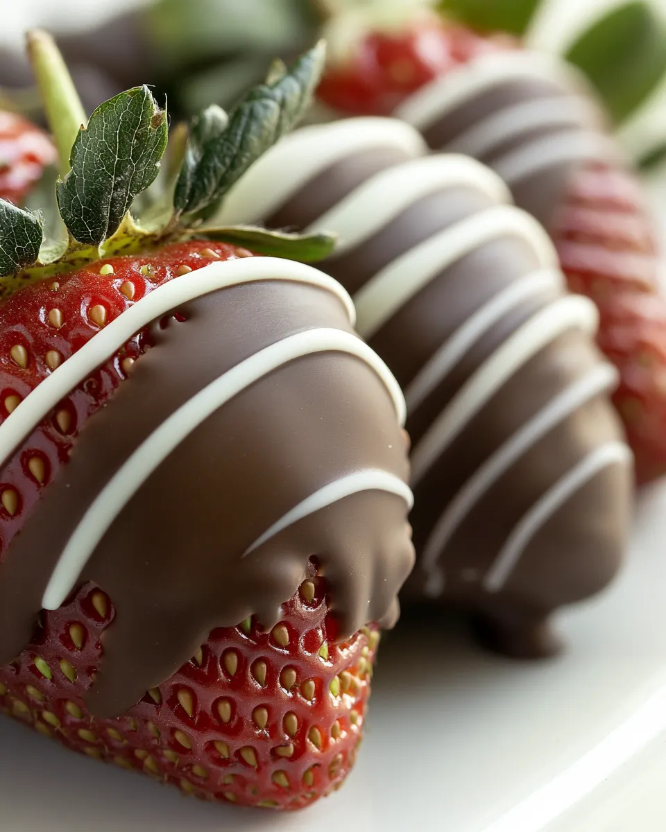 Classic Perfect Chocolate Covered Strawberries Recipe (Easy Guide) image