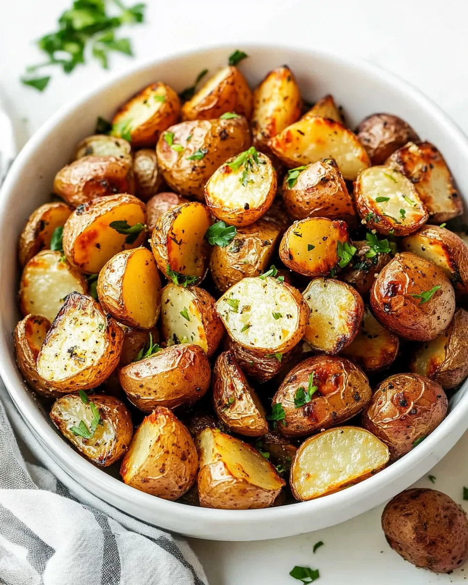 Best Perfectly Crispy Oven-Roasted Red Potatoes shot