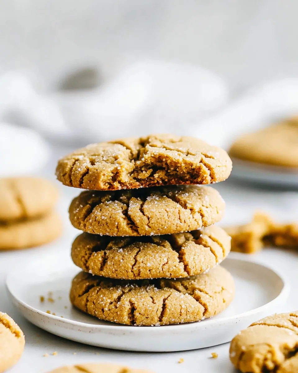 Classic Perfectly Soft Peanut Butter Cookies image