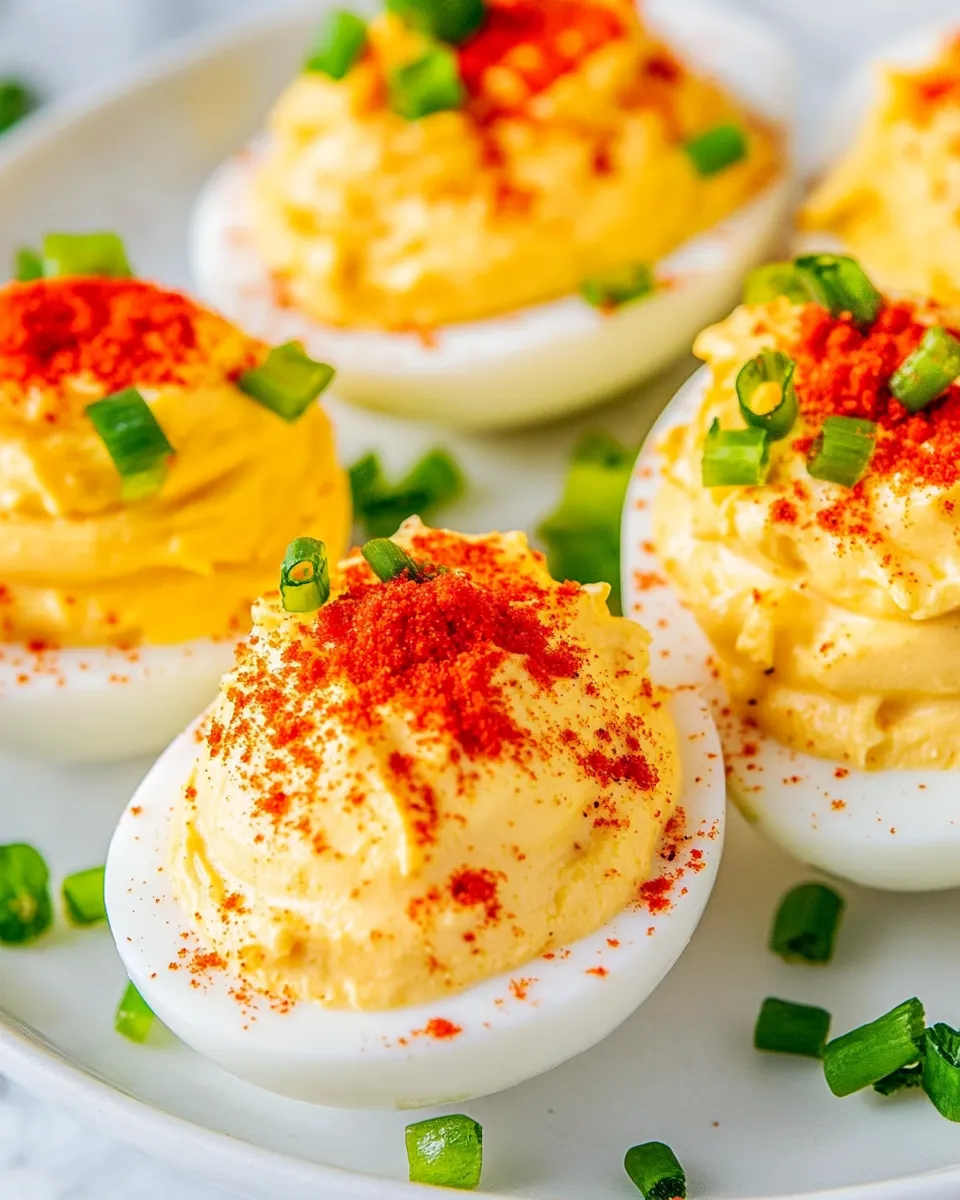 Classic Pimento Cheese Deviled Eggs image
