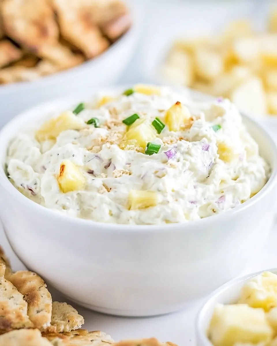 Easy Pineapple Cream Cheese Dip recipe photo