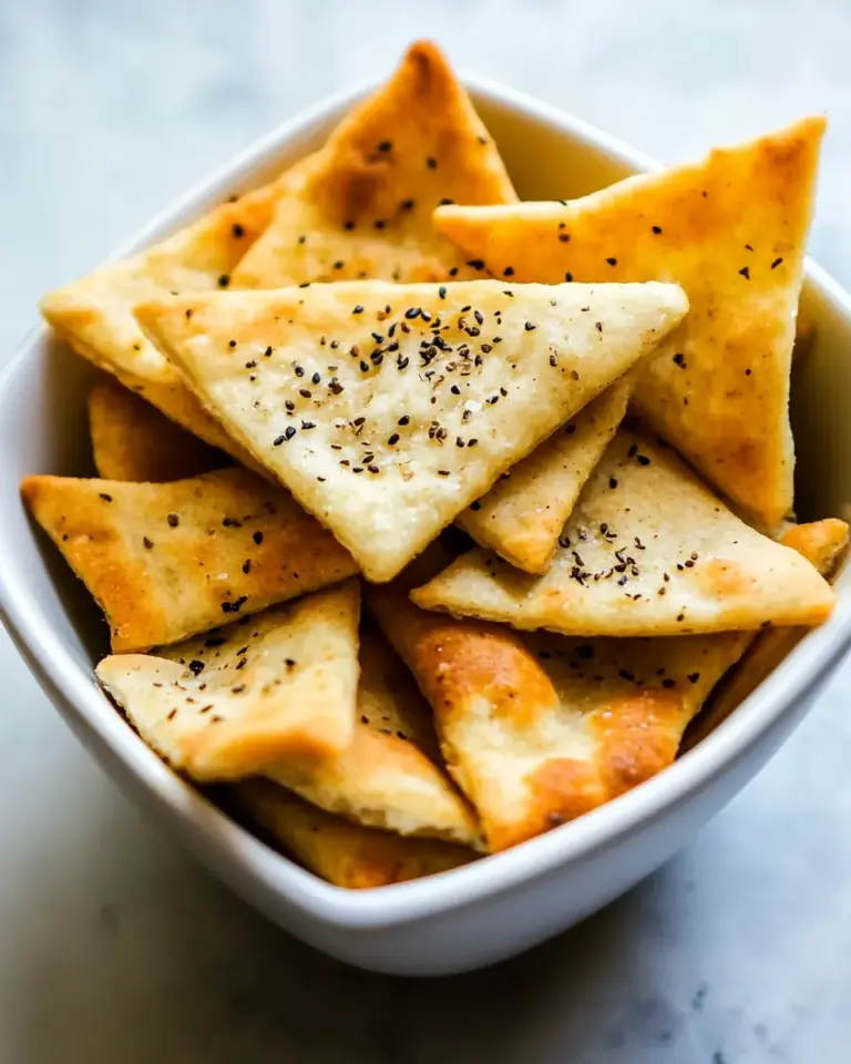 Homemade Pita Chips Recipe (Air Fry or Bake!) photo