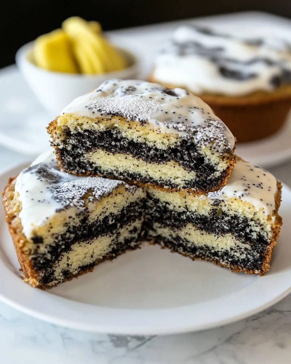 Homemade Poppy Seed Coffee Cake photo