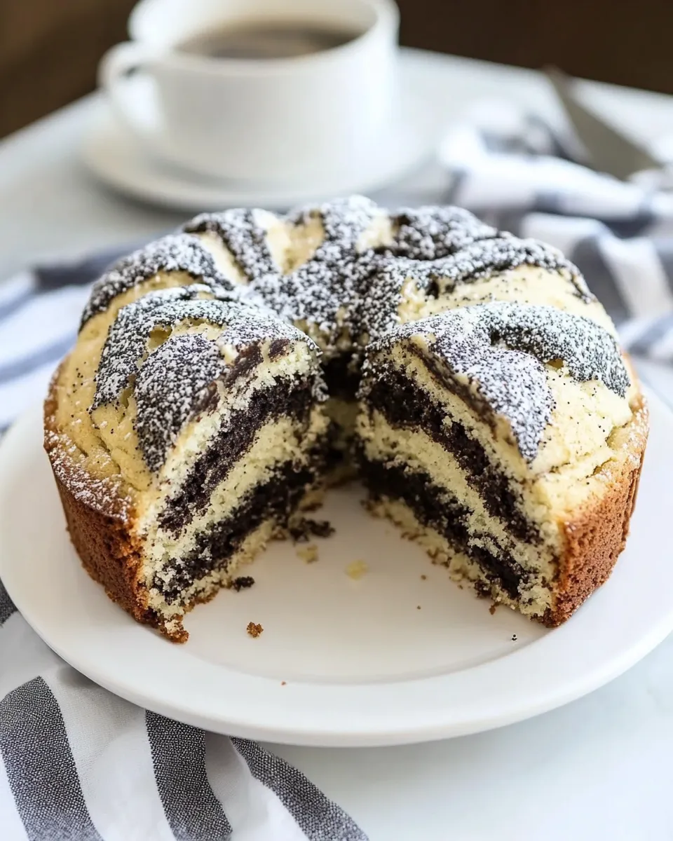 Easy Poppy Seed Coffee Cake recipe photo