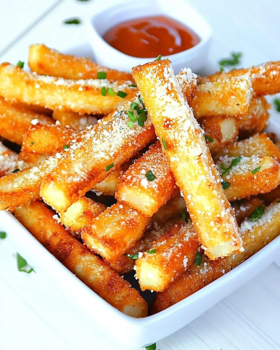 Easy Potato Cheese Sticks recipe photo
