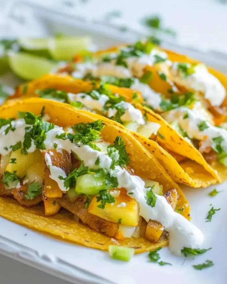 Homemade Potato Tacos photo